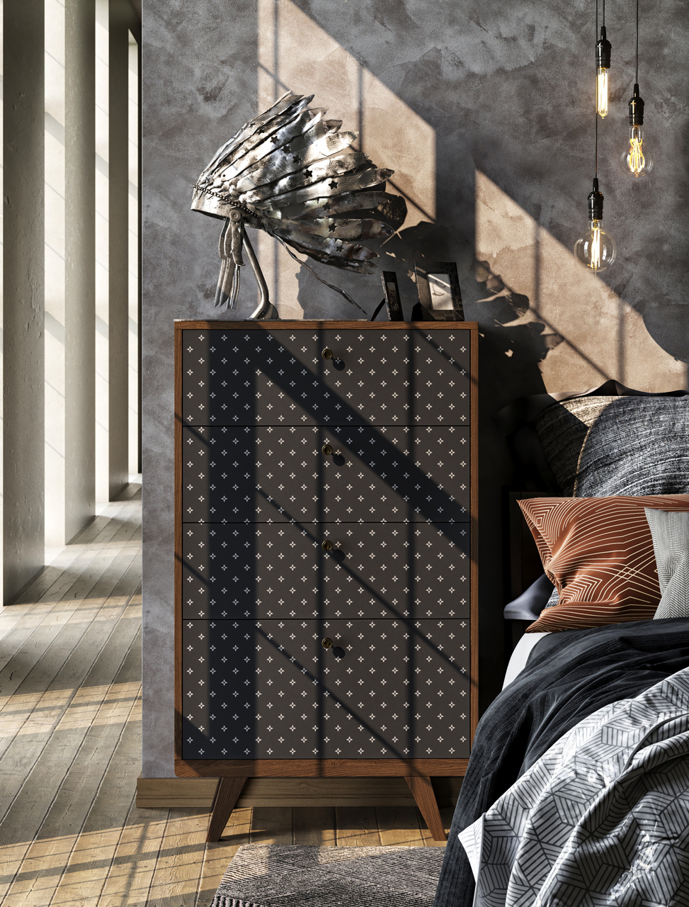 IDC006004048 The IDEA Высокий комод THIMON  - Вид №2