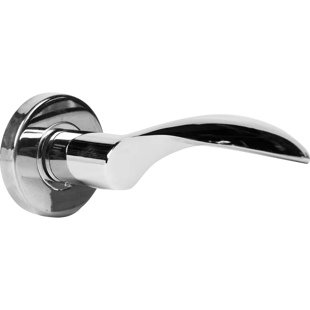 Дверные ручки Inspire Alfa алюминий без запирания цвет хром 82227128 STLM-2006336  - Вид №2