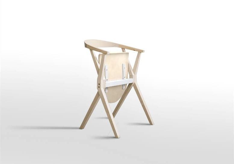 BD Barcelona Design Складной деревянный стул с подлокотниками Extrusions sun-id-1360376 - Вид №1