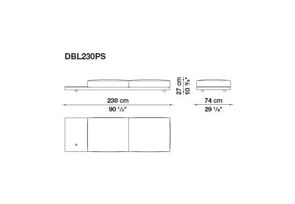 Кожаный диван B&B Italia док ARCH-00106863 - Вид №140