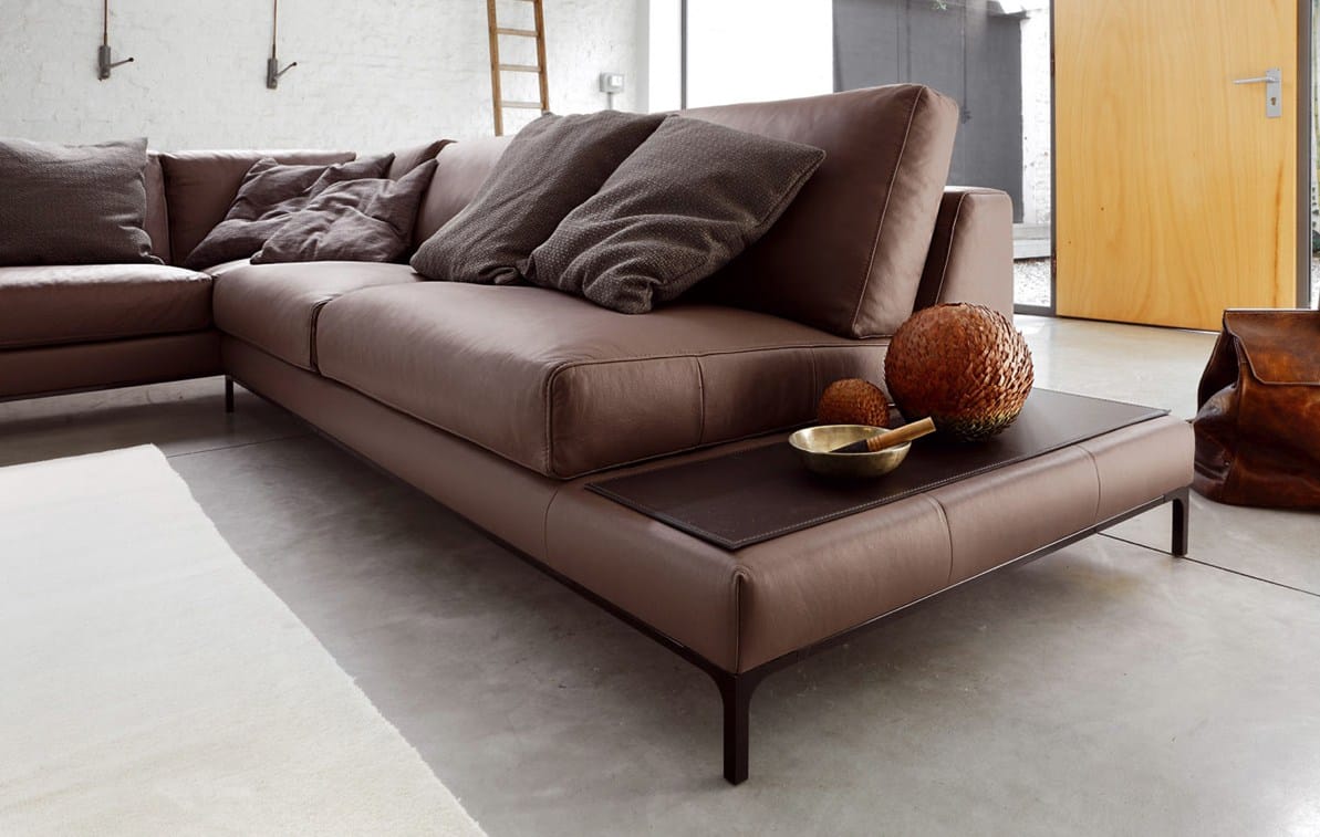 Угловой диван из искусственной кожи Ditre Italia ARTIS LEATHER ARCH-00069365 - Вид №4