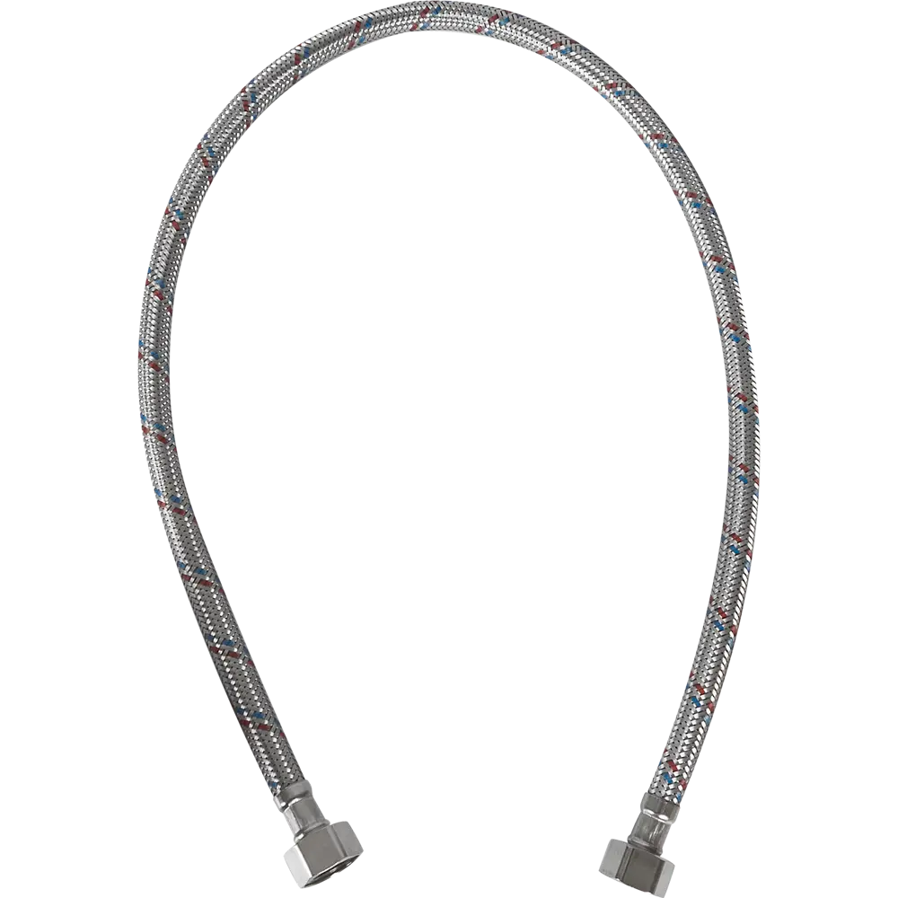 Гибкая подводка для воды Aquabeam 1/2" гайка - гайка 80 см STLM-2079271 - Вид №2