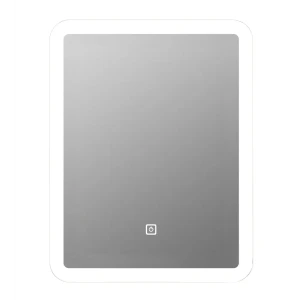 Зеркало настольное Континент Makeup 33x43 см пластик цвет белый