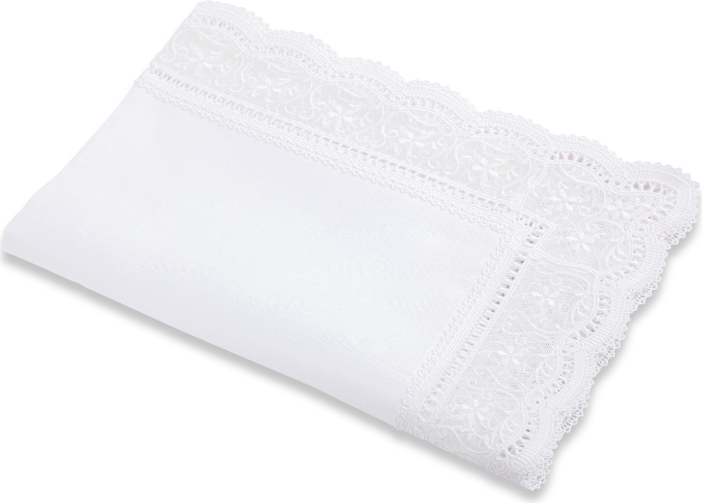 10645789 Weissfee Набор салфеток Weissfee "Палома" 54х38см, 6шт, (белый, кружево) Ткань 
