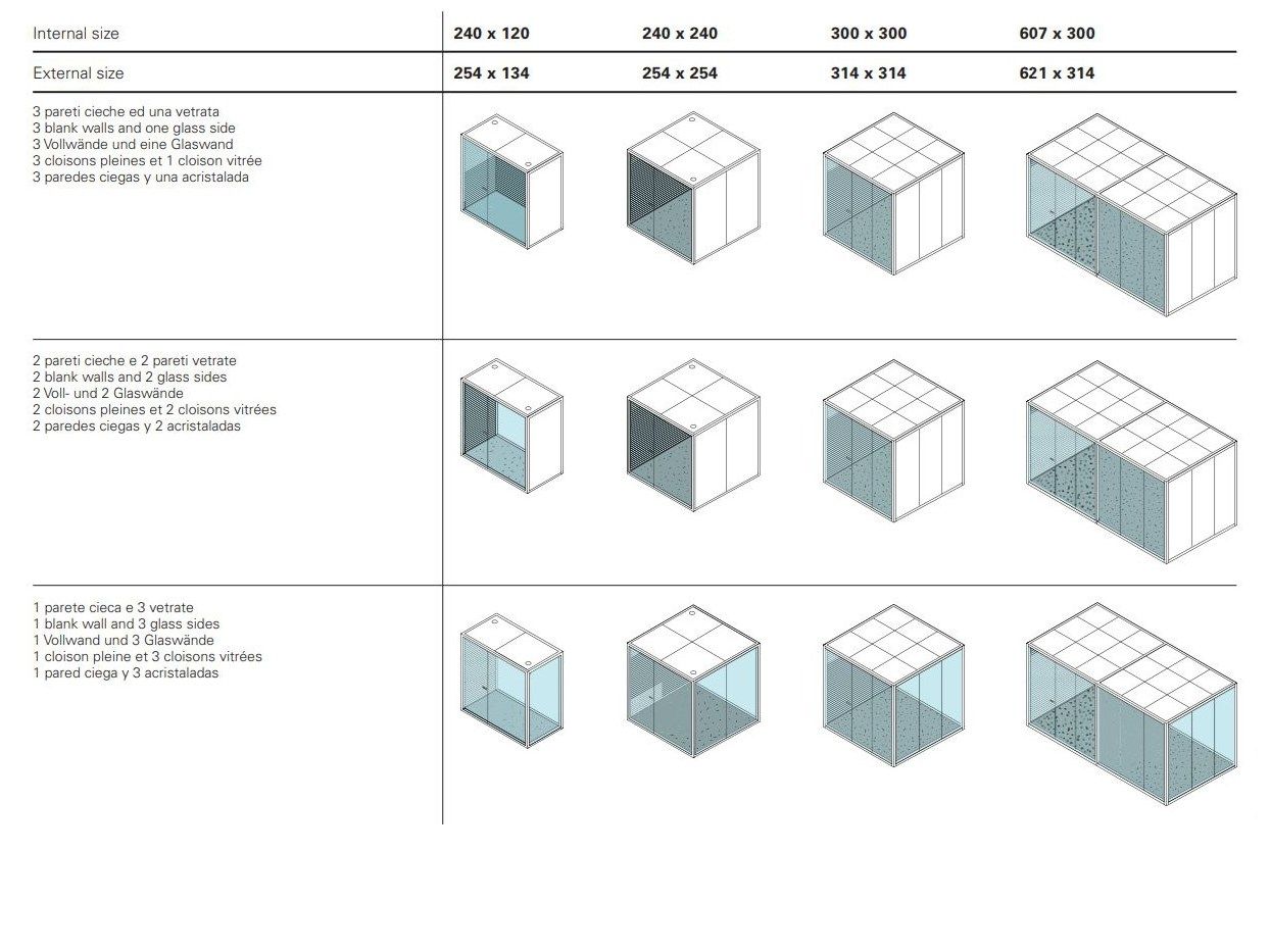 Мультимедийная акустическая офисная кабина FANTONI акустическая комната ARCH-00094250 - Вид №11