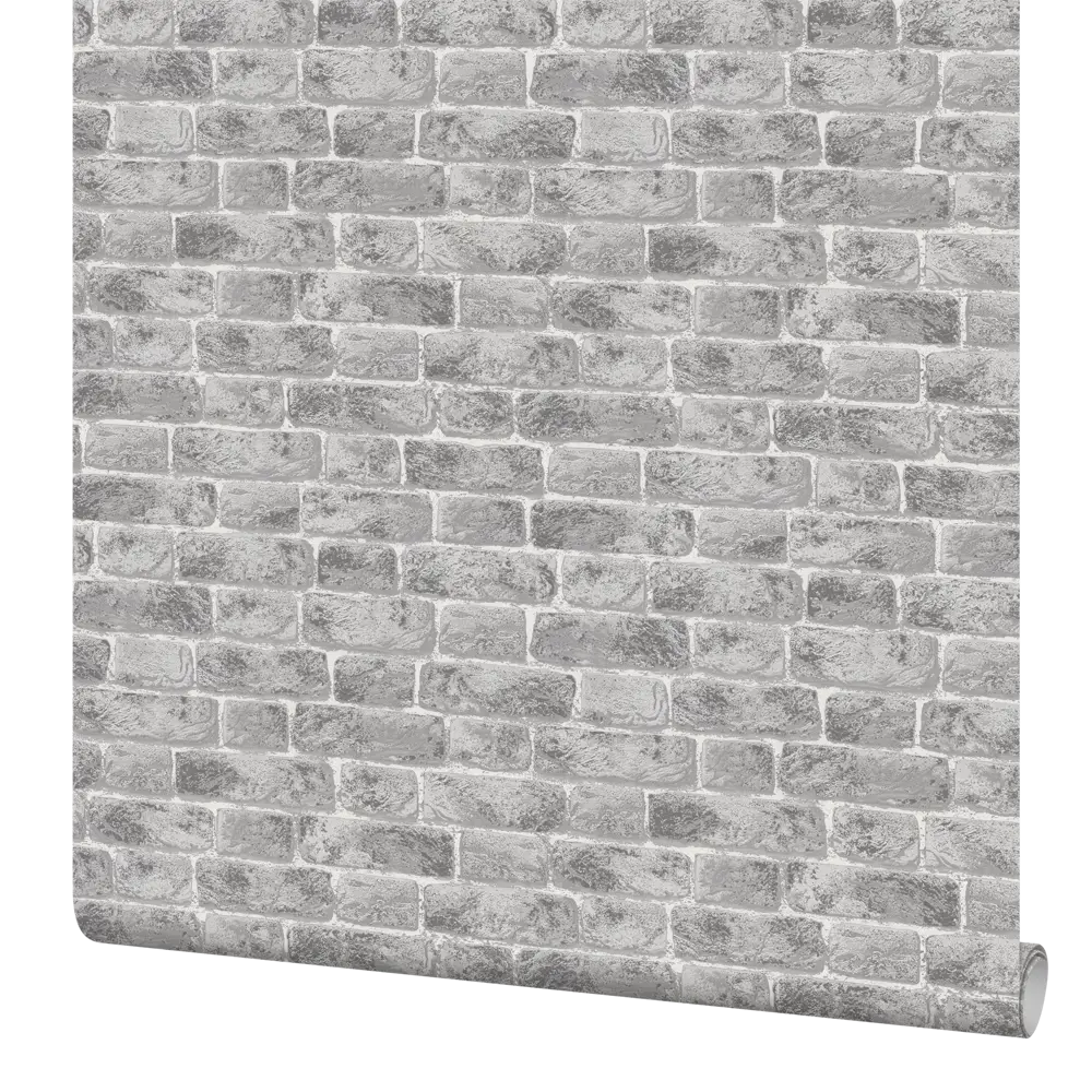 Обои виниловые Vog Collection Кирпичи 1.06 м серые VV31152-44 STLM-2158530
