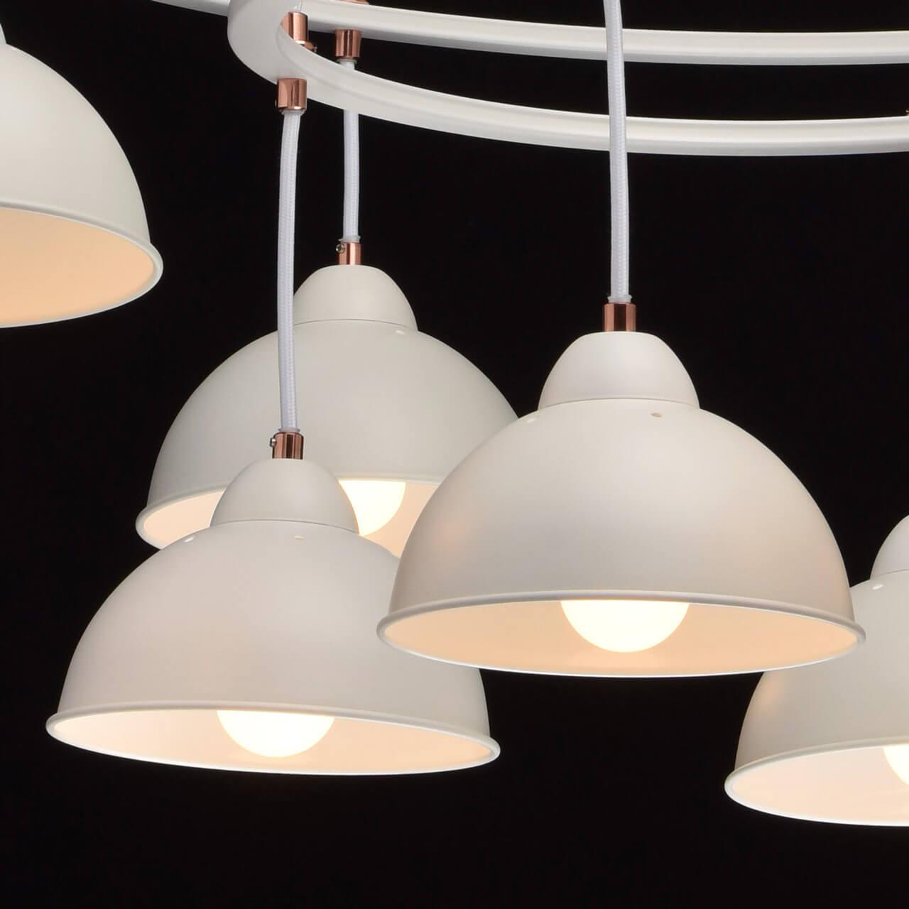 Подвесная люстра MW-Light Формула 2 696010608 MW-LIGHT ДИЗАЙНЕРСКИЕ, ФОРМУЛА 187309 Белый  - Вид №2