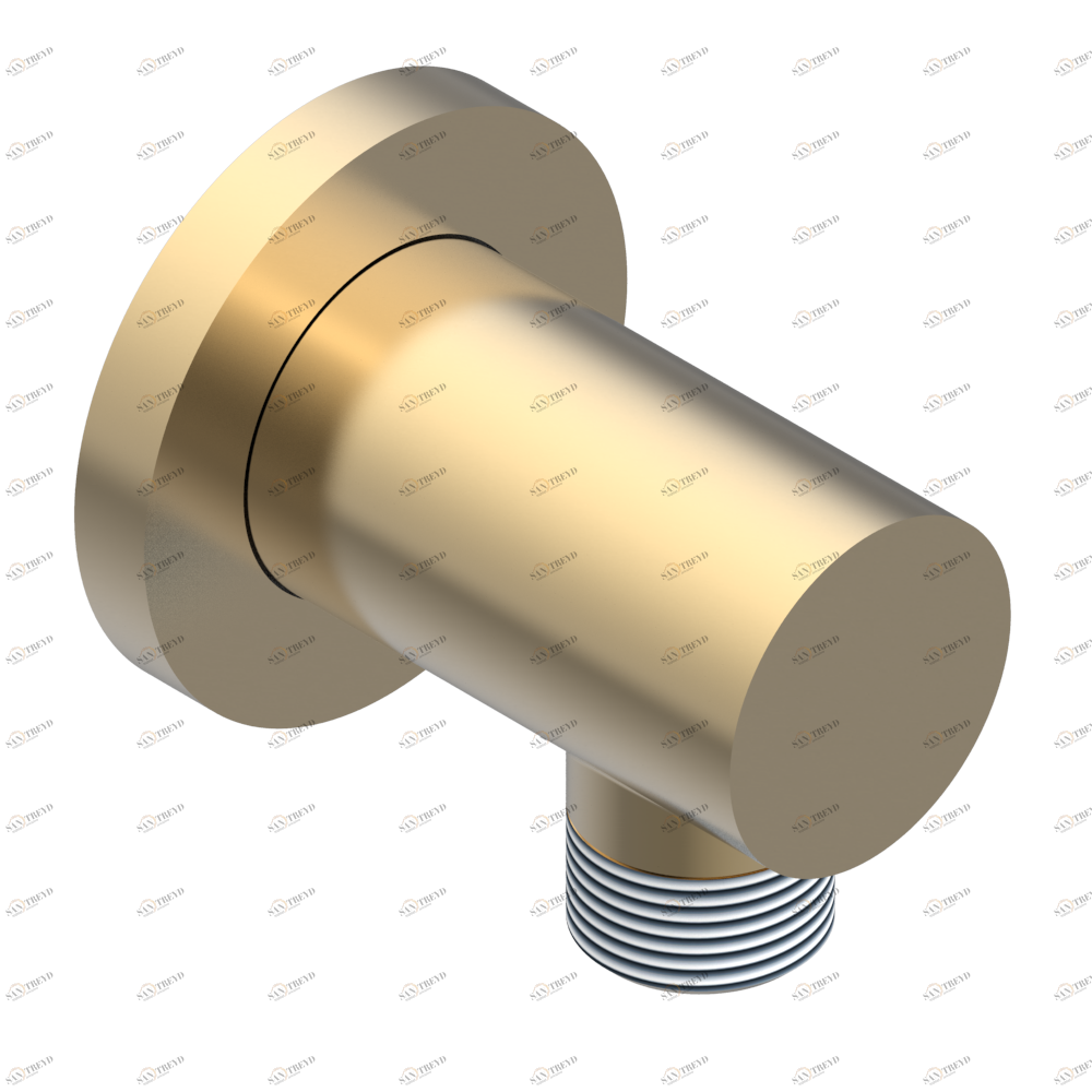 U2B-53E Вывод 1/2" встраиваемый в стену Thg-paris Le 11 с рукоятками Matt Umber PVD U2B-53E CAT.F