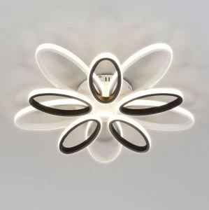 Потолочный светильник Eurosvet 90137/10 белый/чёрный EUROSVET BLADE 00-3888651 Белый