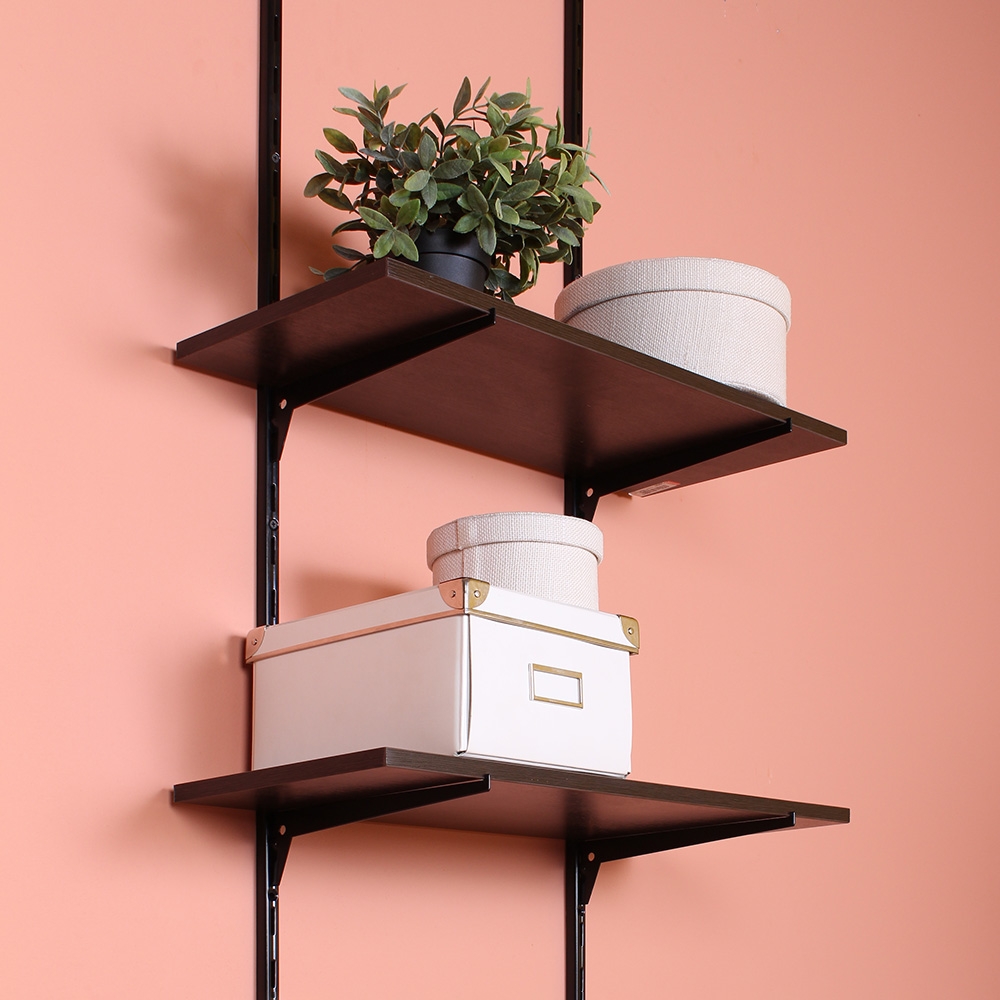 Кронштейн к стеновым стойкам , 165x6x70 мм, черный LJPS0511 Public Steel Россия  - Вид №4