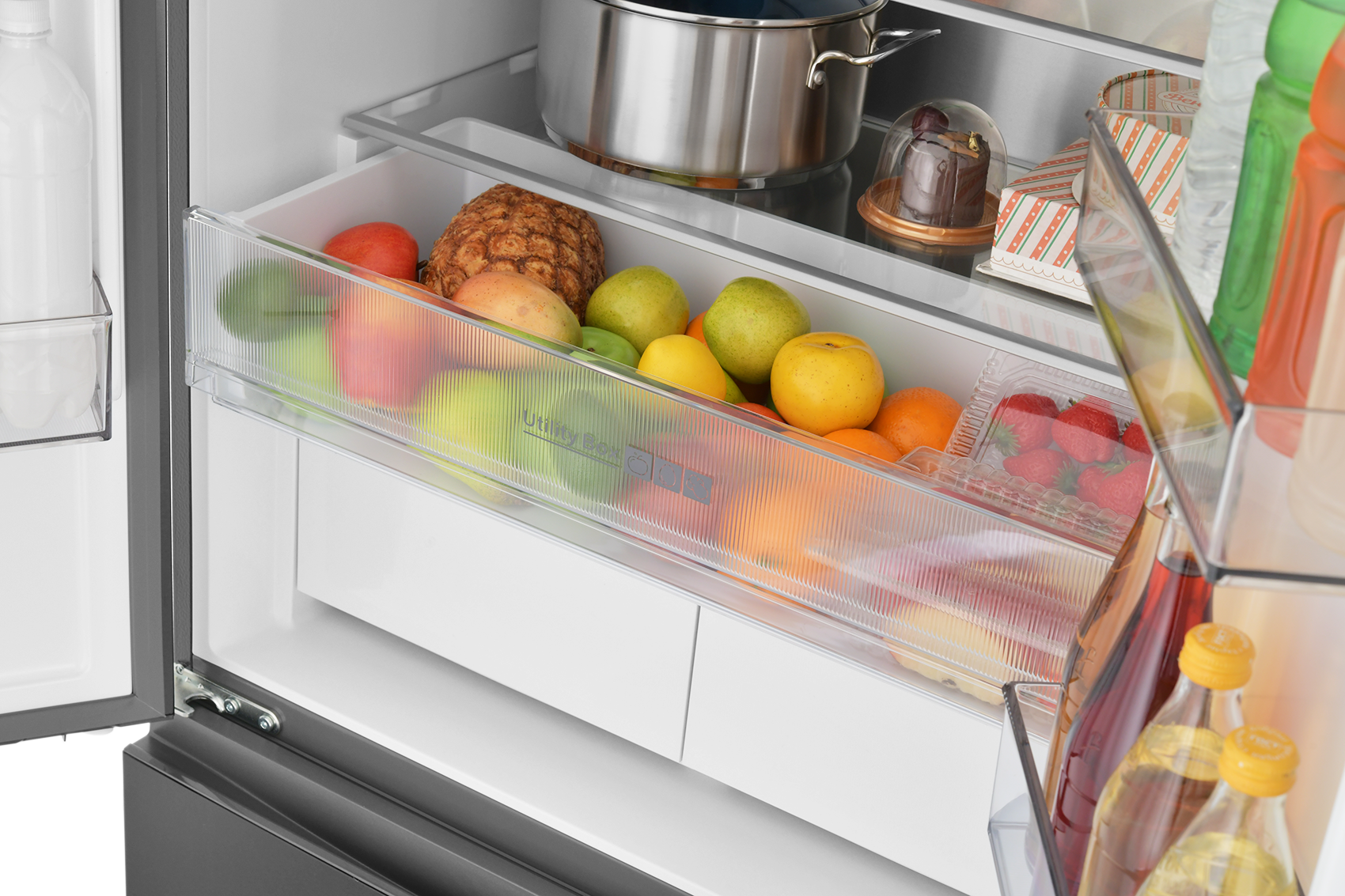 9235922 Холодильник многодверный   ZUGEL ZRFDI470XB Slot-In черный STDN-0091085 - Вид №6