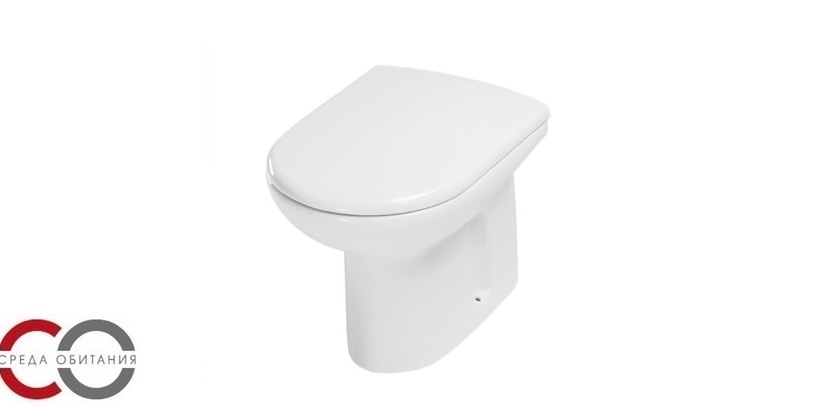 0150 Приставной унитаз напольный Белый Olympia Ceramica RUBINO Италия - Вид №1