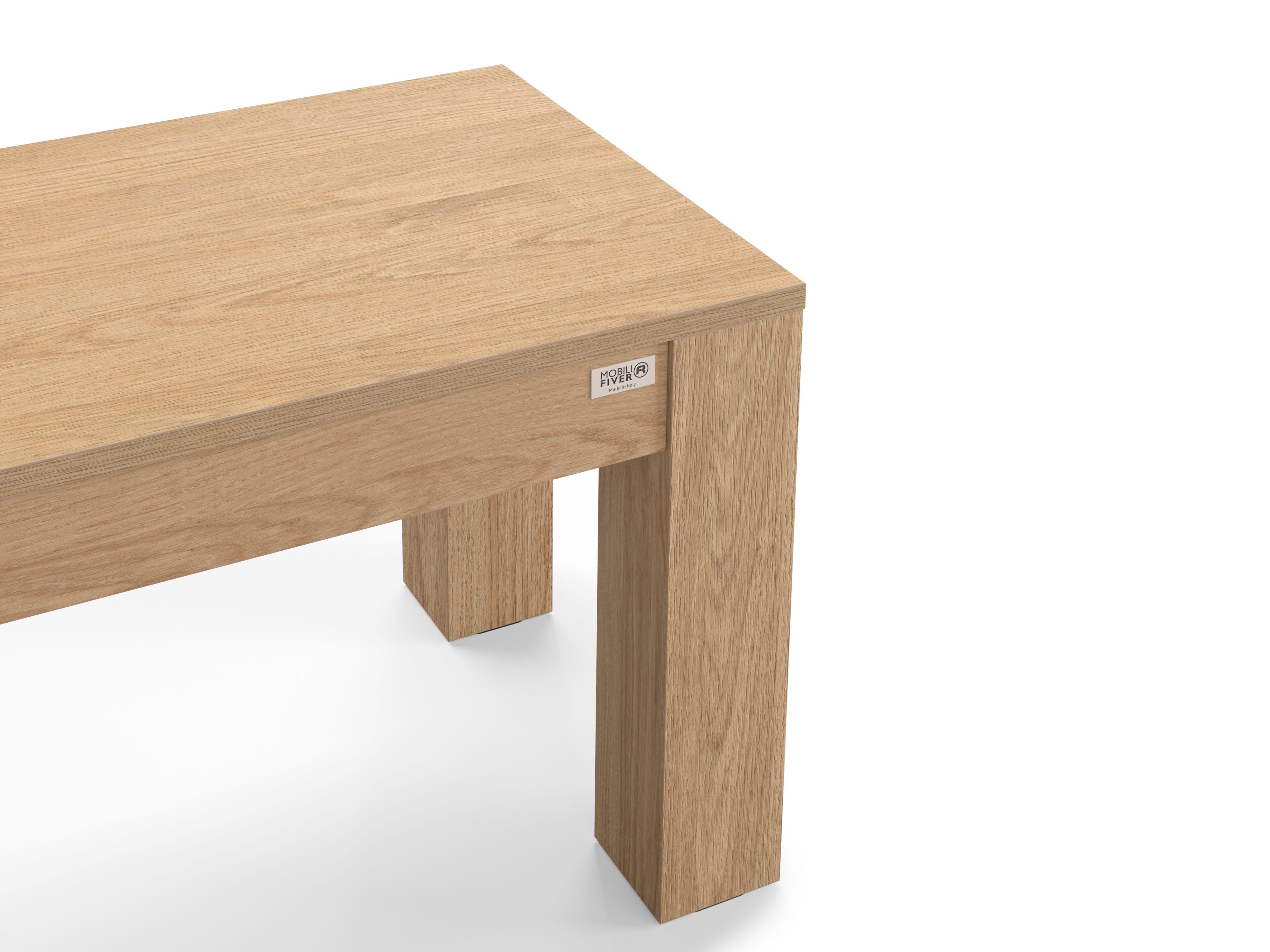 Набор столов из дуба с 2 скамейками Mobili Fiver Rachele ARCH-00061122 - Вид №2