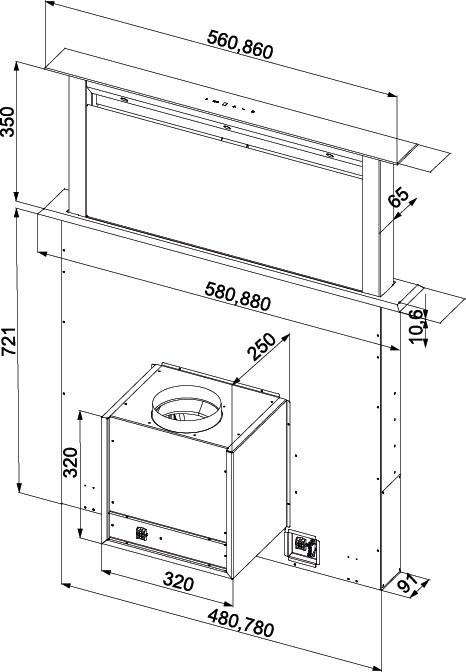 Silverline Встроенный выдвижной капюшон sun-id-1375064 - Вид №1