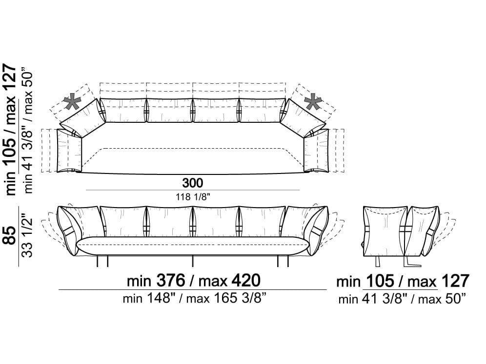 Диван Arketipo Smooth Operator ARCH-00089694 - Вид №7