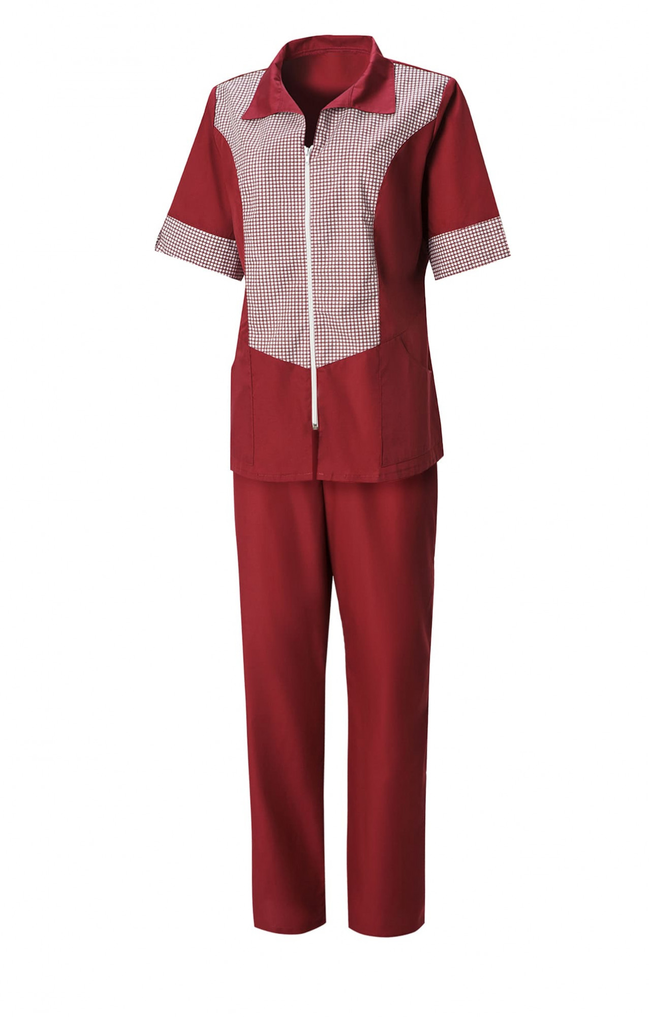 66098 Костюм "Грация" бордо  Одежда для обслуживающего персонала  размер 44 Спецодежда 