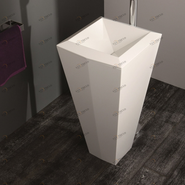 31KR Напольная раковина стоящая квадратная Olympia Ceramica 