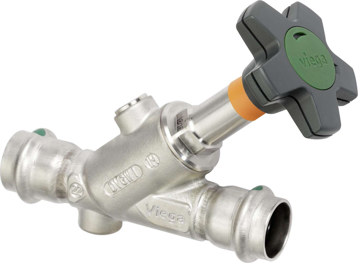 Viega Наклонный вентиль Easytop Inox 2337.5 (757861) 757 861