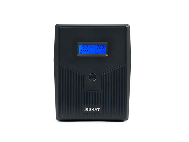 SKAT-UPS 2000/1200 ups 220v 1200w 2 batteries 9ah int. meander. voltage stabilization Бастион  - Вид №1