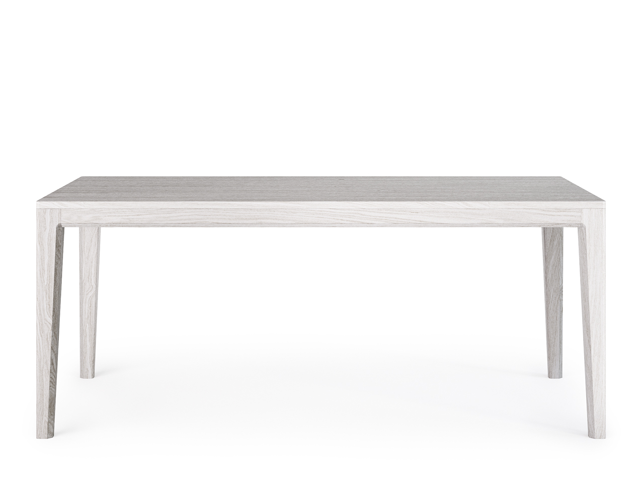 Обеденный стол белый прямоугольный 180 см Mavis THE IDEA  210058 Беленый дуб;бежевый  - Вид №1