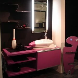 ZM 12 ZAMIA  Комплект мебели для ванной комнаты 225 см ARDECO