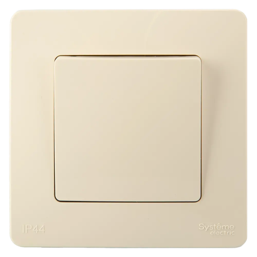 Выключатель проходной встраиваемый Systeme Electric Blanca 1 клавиша цвет бежевый STLM-2140543 - Вид №1
