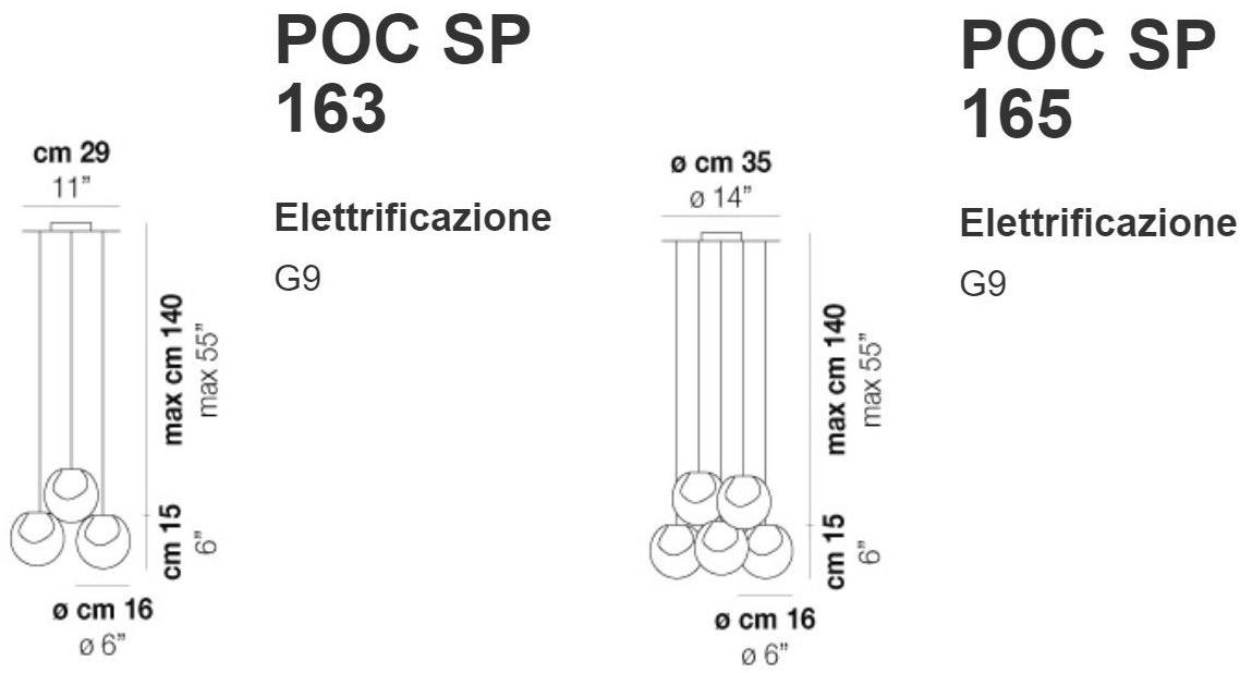 Vetreria Vistosi Подвесной светильник из стекла Poc sun-id-1433058 - Вид №11