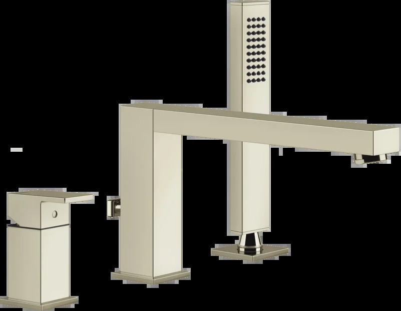 Смеситель для ванны 20037 720 Gessi Rettangolo НИКЕЛЬ PVD