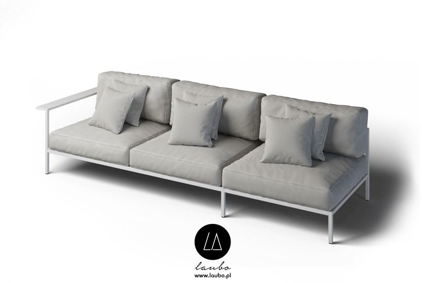 Laubo Левый 3-х местный садовый диван Cosi sun-id-1447361 - Вид №1