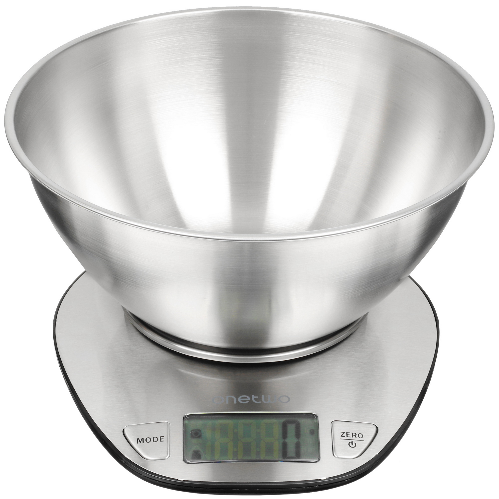 5403174 Кухонные весы OneTwo SSC серебристый серебристый STDN-0014360 - Вид №1