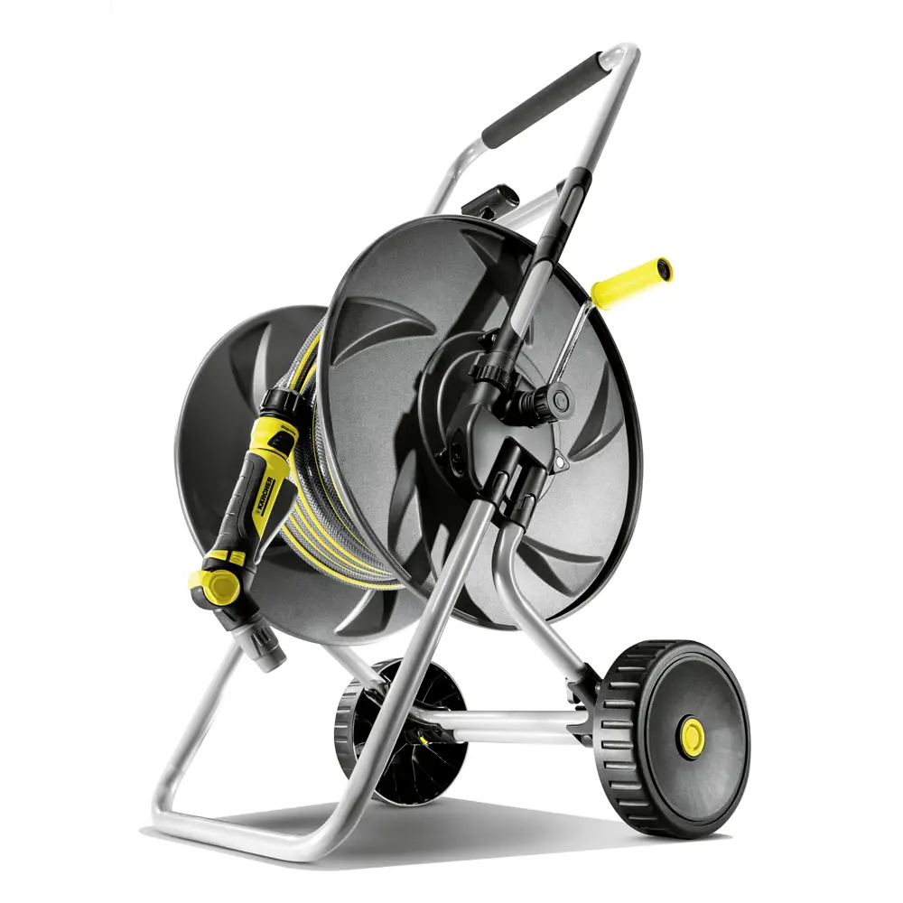 Катушка для садового шланга Karcher до 80м пластик черный 82541649 STLM-2057734 