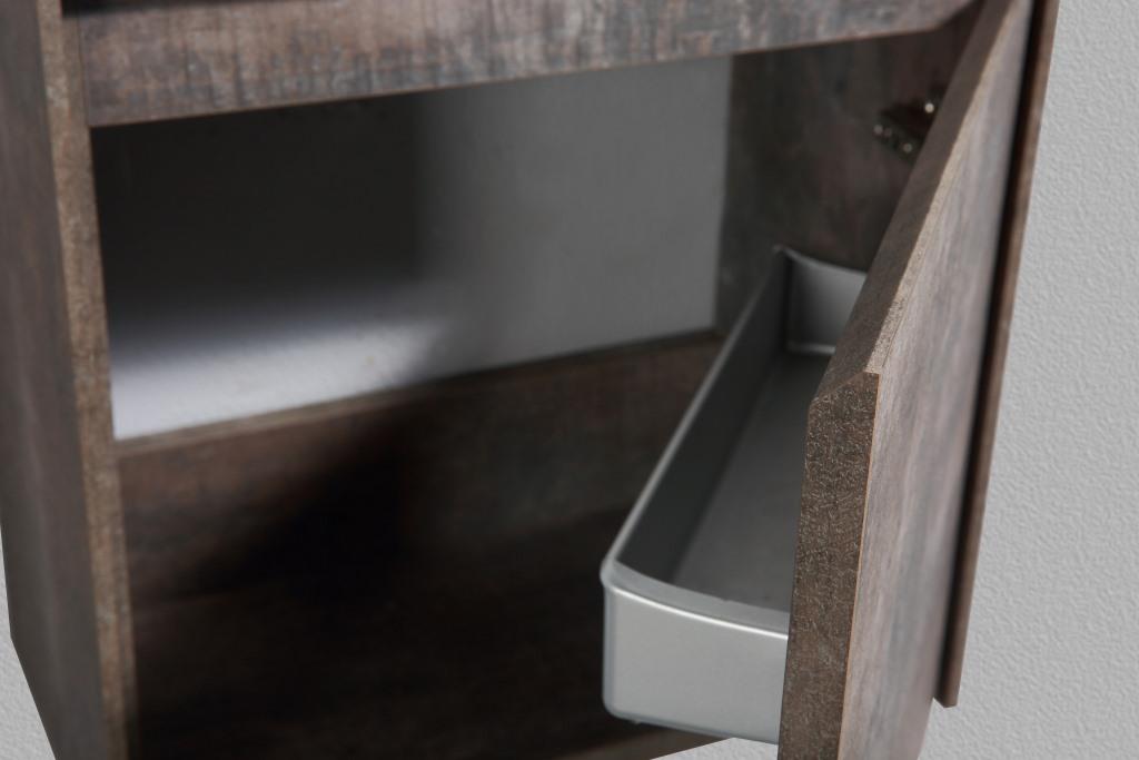 Мебель для ванной BelBagno PIETRA MINI-460-PT правосторонняя  - Вид №4