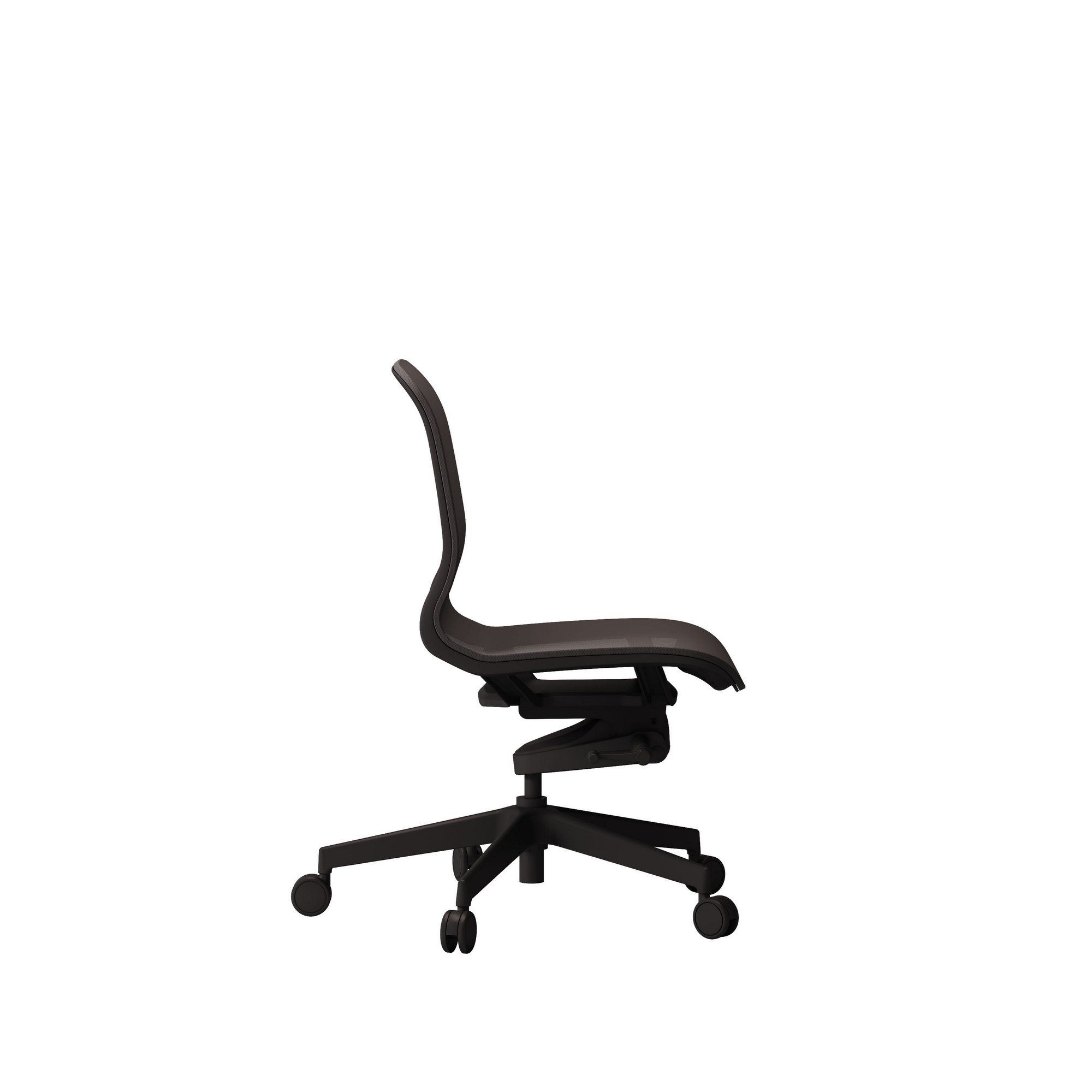 Офисное кресло с регулируемой высотой и сетчатым колесом с 5 спицами Las Mobili текстура ARCH-00046729 - Вид №5