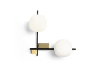 Металлический настенный светильник