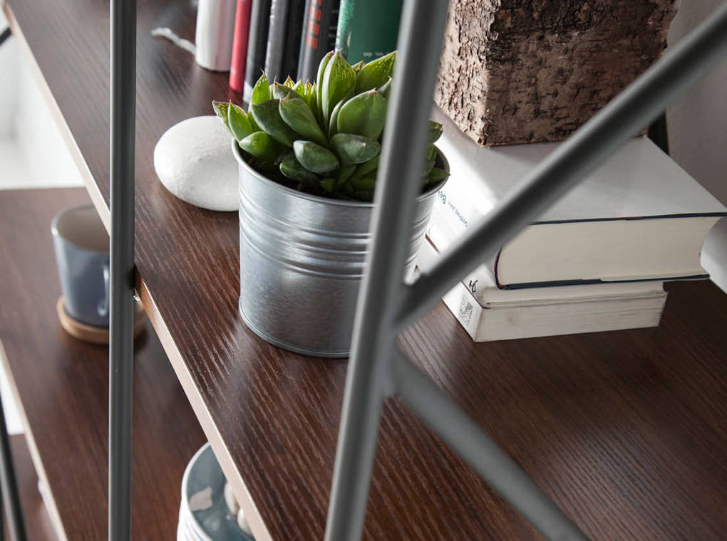 Стеллаж для книг открытый Nogal от Angel Cerda ANGEL CERDA  149942 Коричневый;серый  - Вид №3