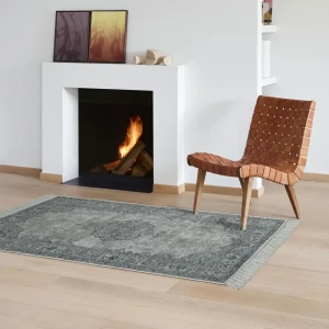 Ковер Ragolle Amalfi 80x150 см вискоза 927909/6646 цвет серый