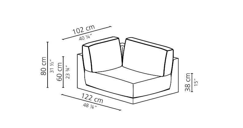 Ткань диван Casamilano SUITE ARCH-00016449 - Вид №15