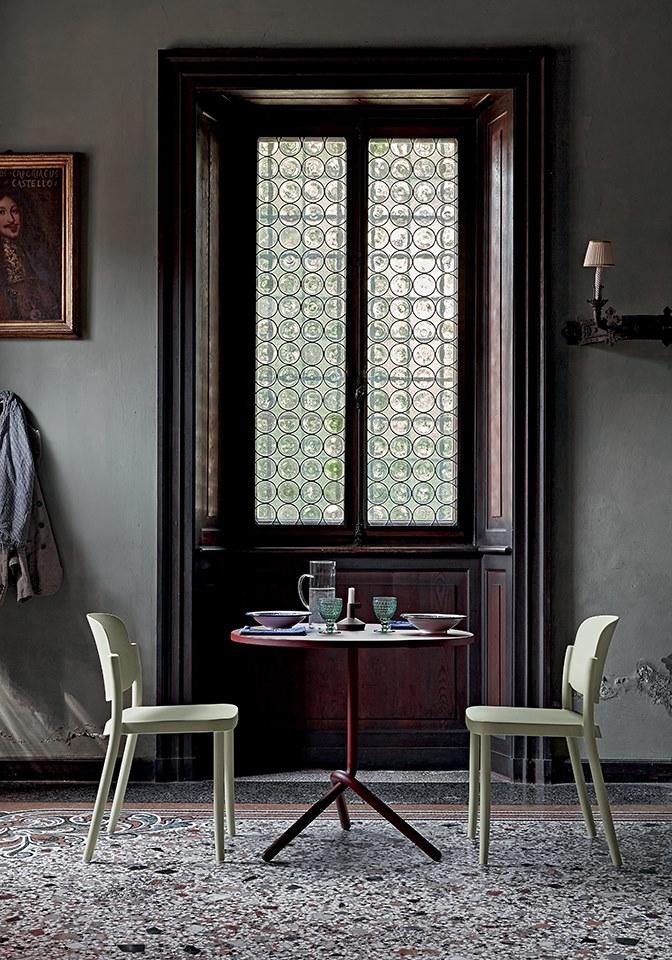 COLOS Штабелируемый стул из полипропилена Piazza sun-id-1421937 - Вид №7