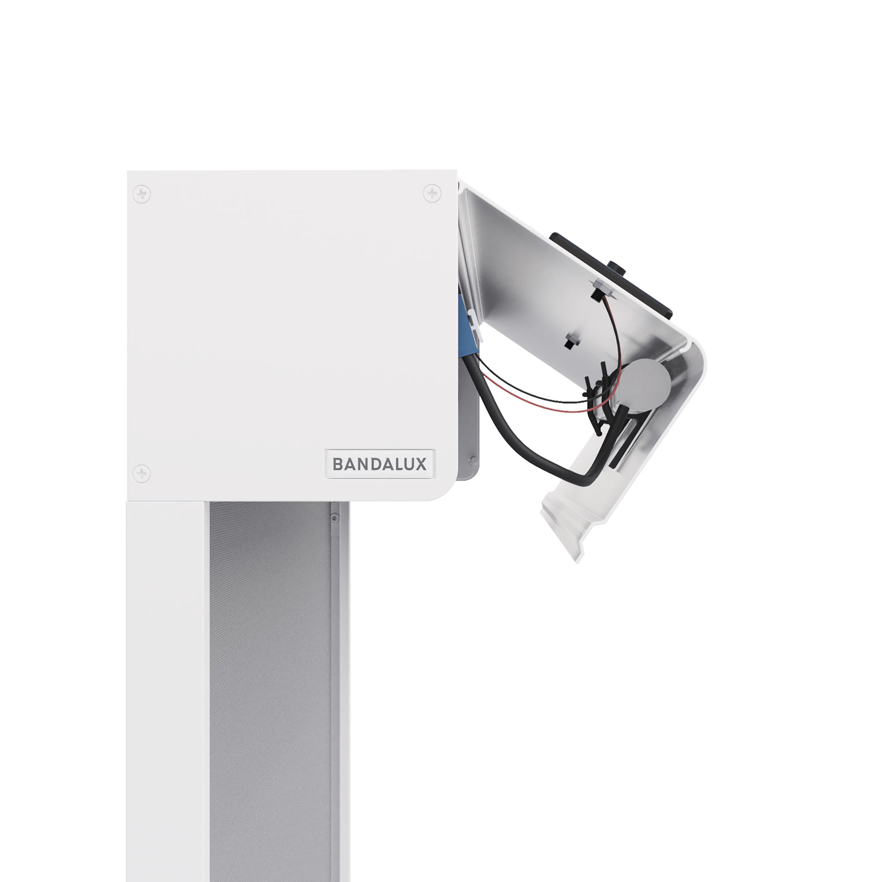 Тканевый моторизованный мусорный тент Bandalux B-BOX SOLAR ARCH-00134846 - Вид №5