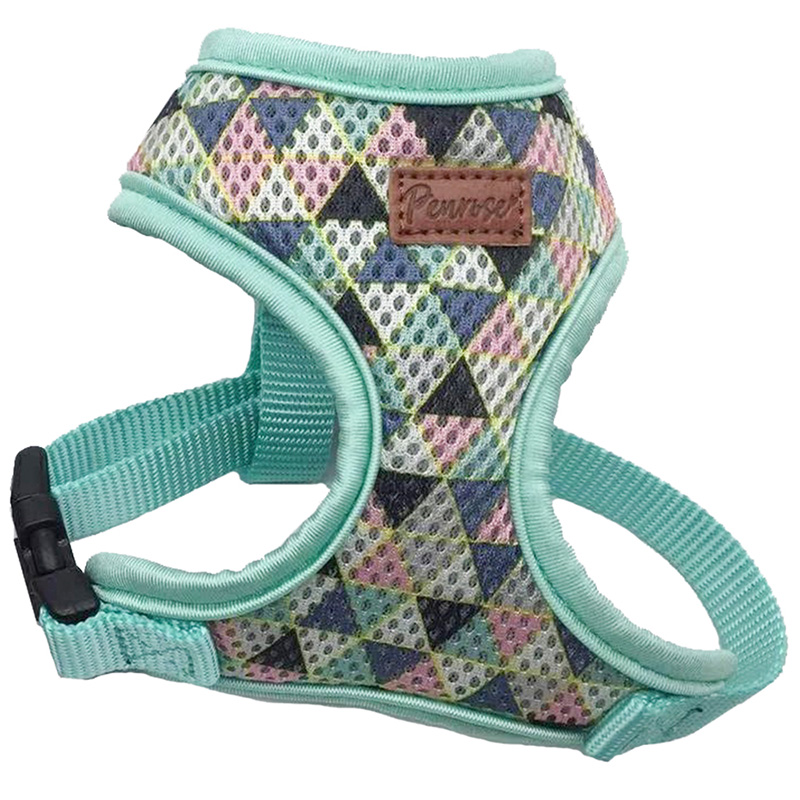 ПР0050131 Шлейка для собак Geometry 15мм (обхват 23-33см) мягкая Great&Small 