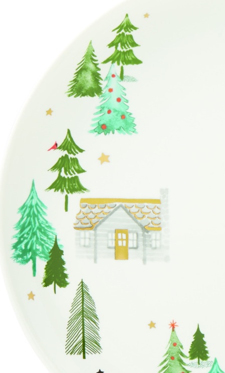 10660510 Lenox Блюдо сервировочное Lenox "Волшебный лес" 32см Фарфор 