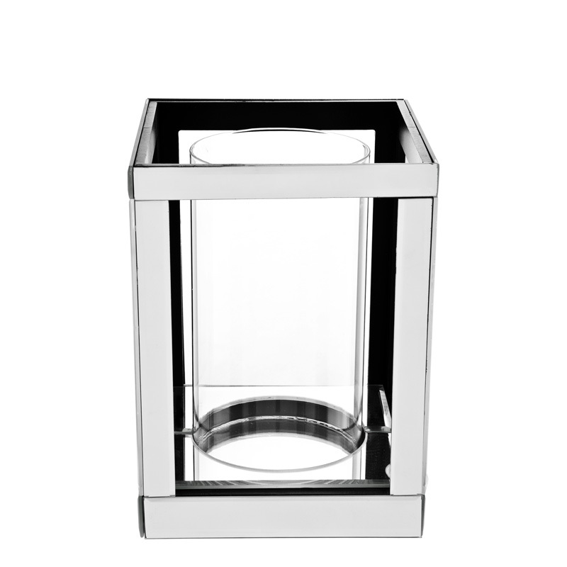 Подсвечник металлический серебристый 2 штуки Harris от Eichholtz EICHHOLTZ EICHHOLTZ 060277 Прозрачный;серебро  - Вид №3