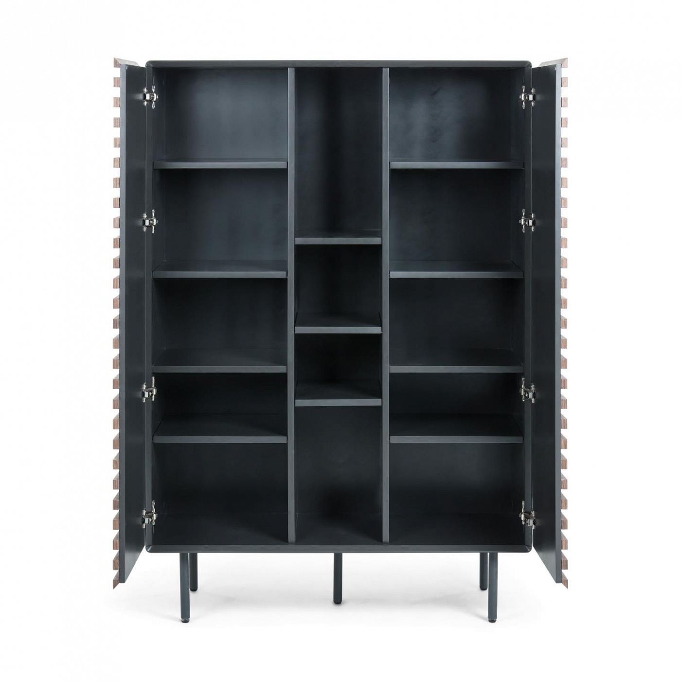 061611 Буфет Mahon 105x155 ореховый шпон La Forma Kesia 