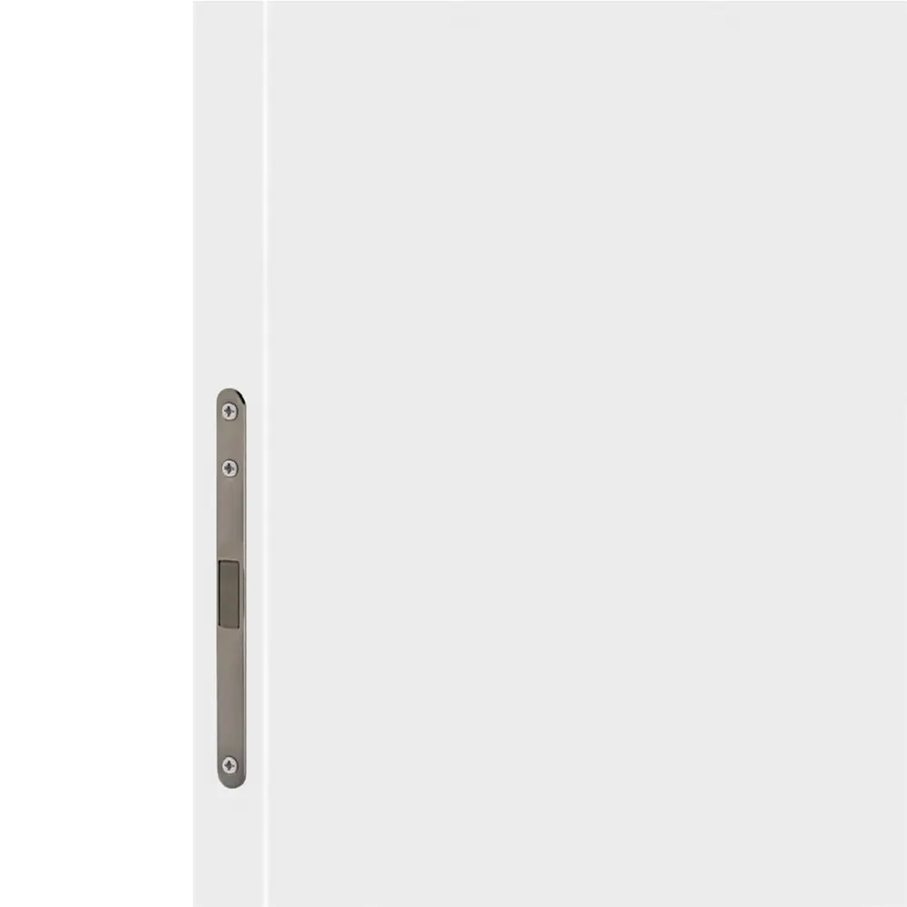Дверь межкомнатная глухая с замком комплекте Invisible 80x210 см левая без кромки цвет белый 89383008 STLM-2195582 VELLDORIS  - Вид №2