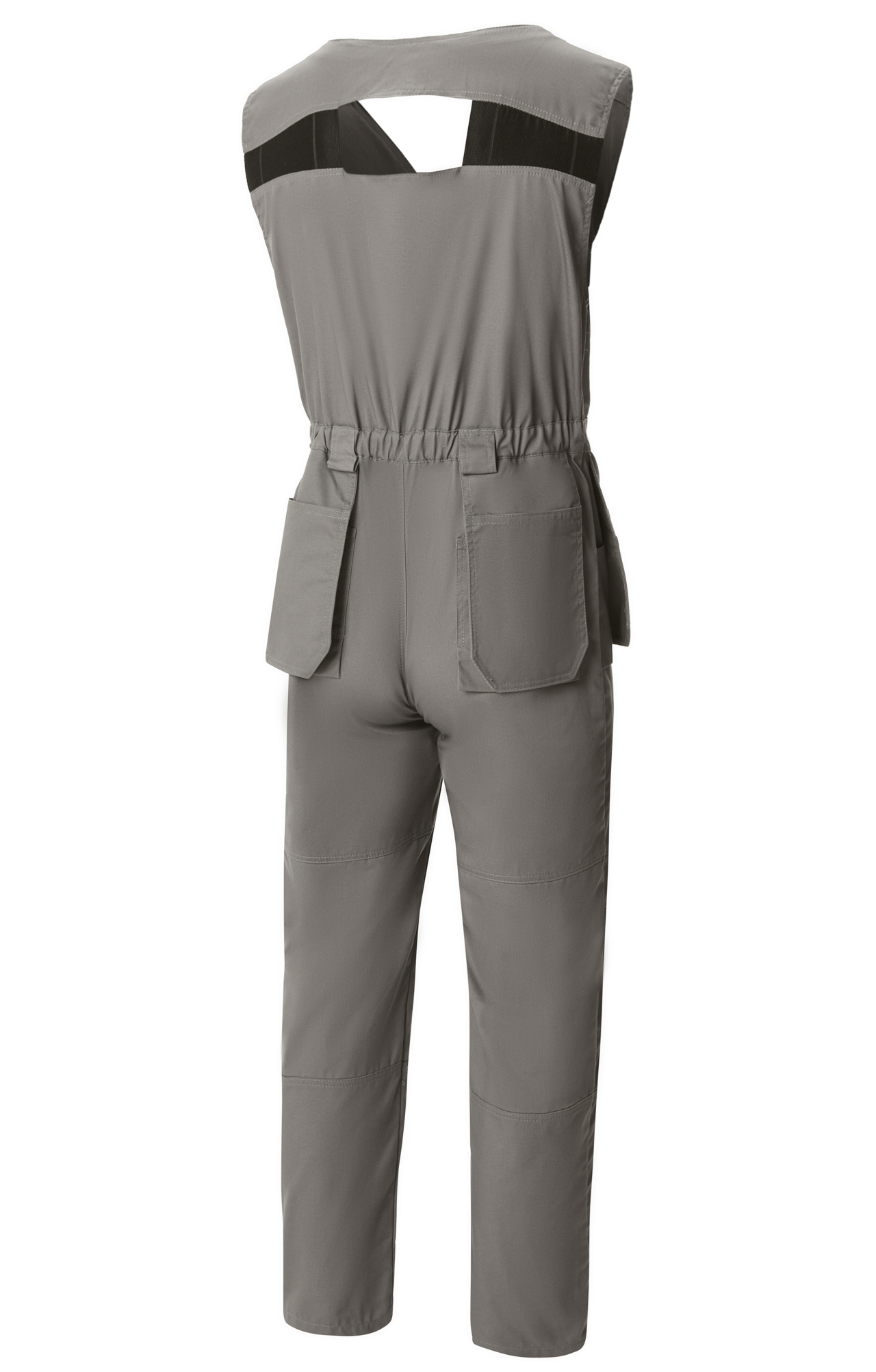 65653 Полукомбинезон "Профессионал" темно-серый  Летняя спецодежда  размер 64-66/170-176  - Вид №1