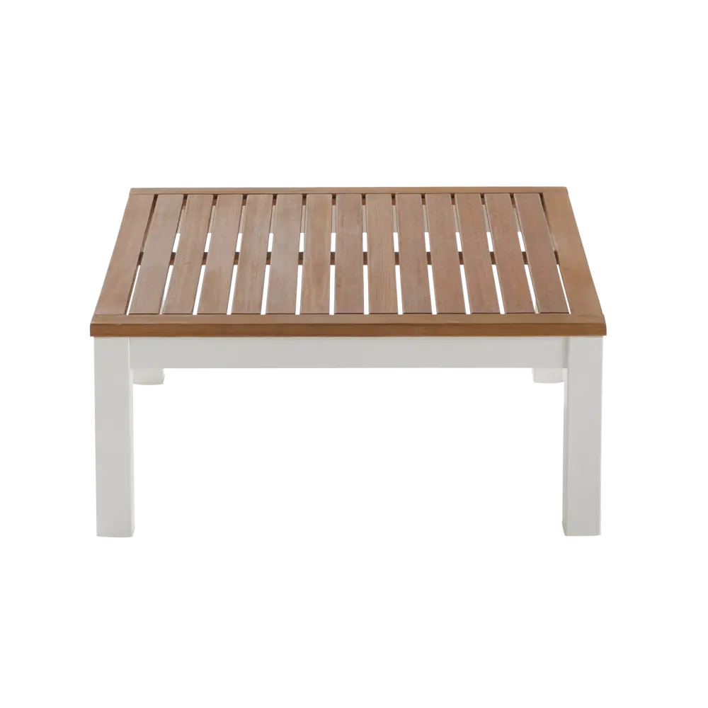 Набор садовой мебели Naterial Oris алюминий/полиэстер/дерево белый/бежевый: стол, диван и 2 кресла STLM-2115991 - Вид №3