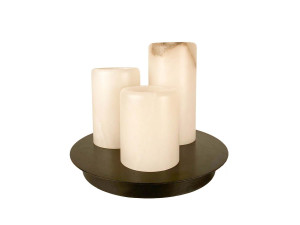 Латунная светодиодная настольная лампа с батарейным питанием