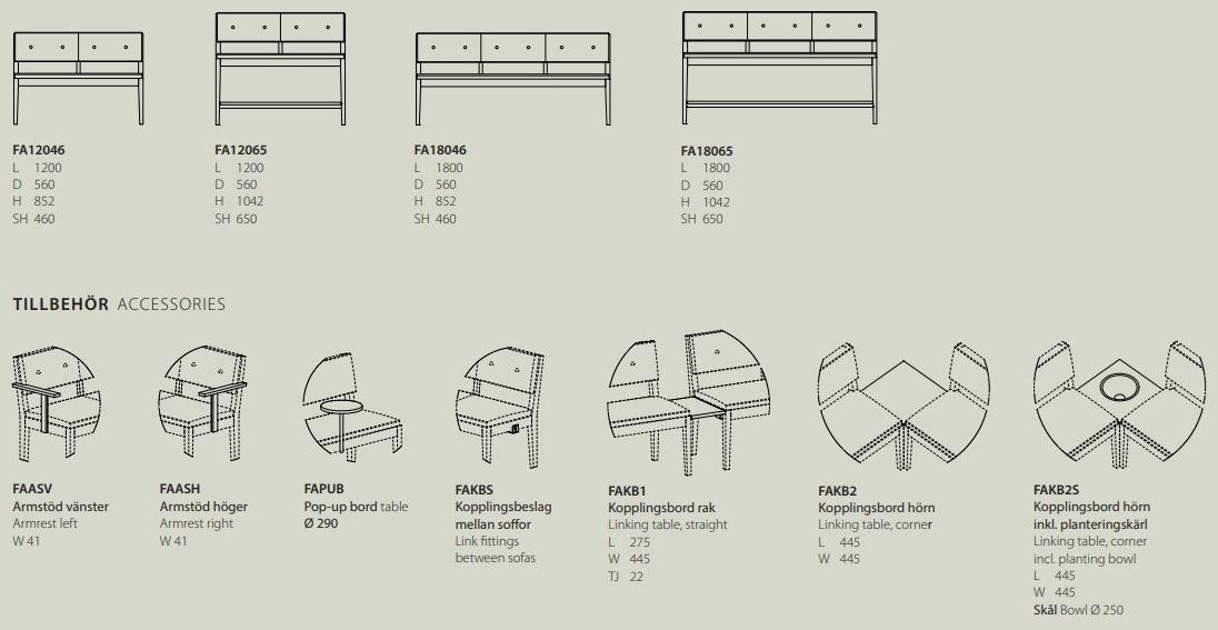Karl Andersson Высокая скамья, обитая тканью sun-id-1476419 - Вид №4