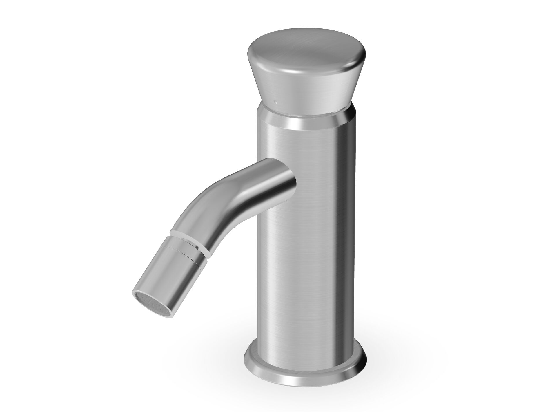 Однорычажный смеситель для биде из нержавеющей стали с аэратором Zucchetti Sablier ARCH-00127384 - Вид №1