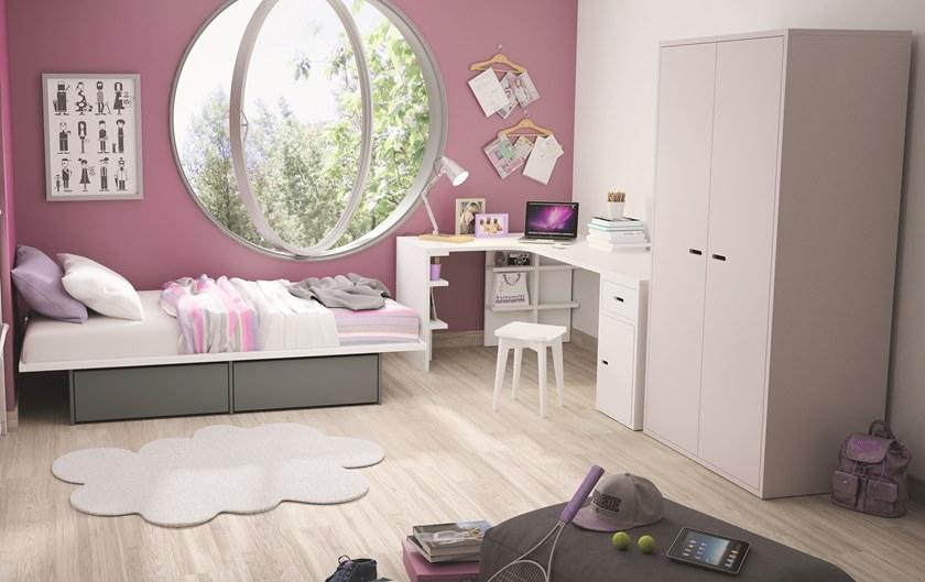 Mathy by Bols Односпальная контейнерная кровать из МДФ Madaket Lit 90b so - Вид №17